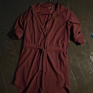 Boohoo shirt dress
